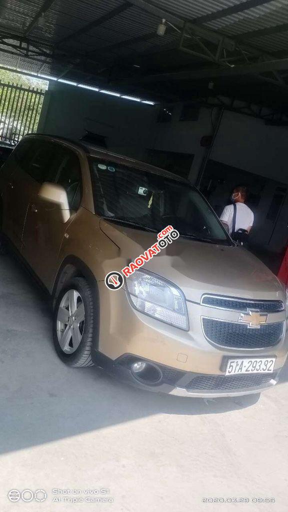 Cần bán xe Chevrolet Orlando đời 2012, màu vàng, nhập khẩu -0