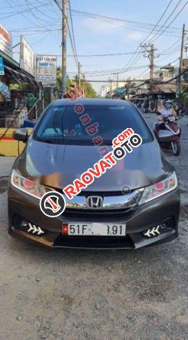 Cần bán gấp Honda City 1.5 MT đời 2016, màu xám, giá chỉ 379 triệu-1