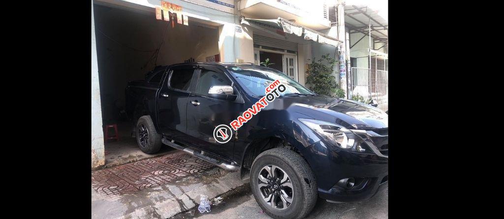 Cần bán lại xe Mazda BT 50 đời 2017, màu đen, 528 triệu-2