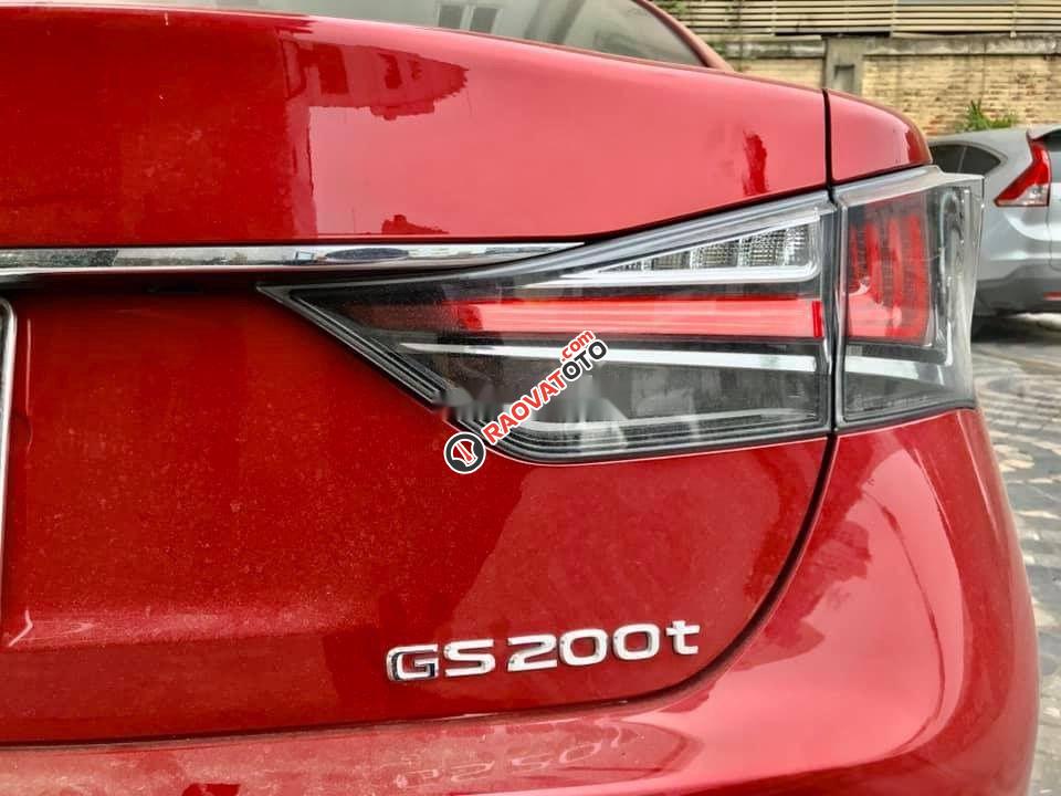 Bán Lexus GS sản xuất năm 2016, màu đỏ, xe nhập-9