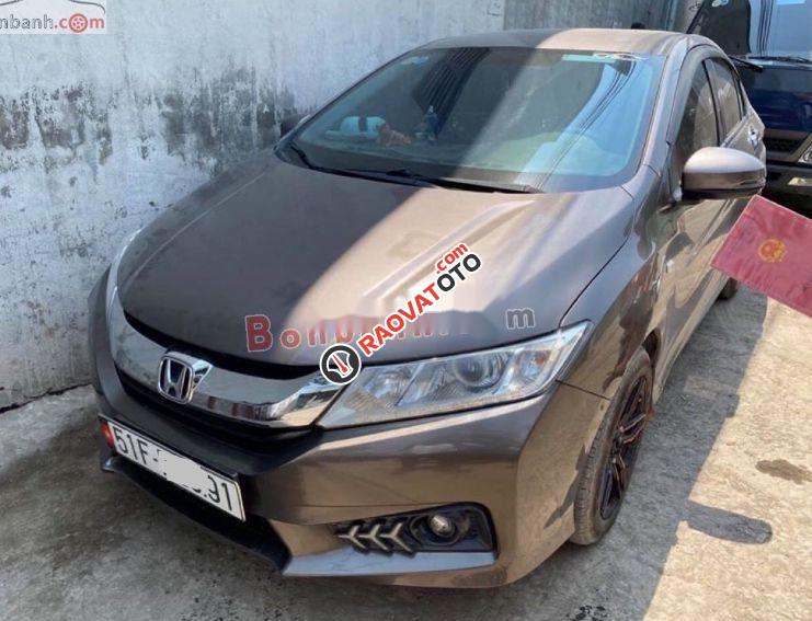 Cần bán gấp Honda City 1.5 MT đời 2016, màu xám, giá chỉ 379 triệu-0