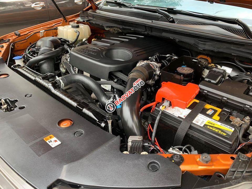 Bán ô tô Ford Ranger Wildtrak đời 2015, màu cam cá tính, nhập khẩu-3