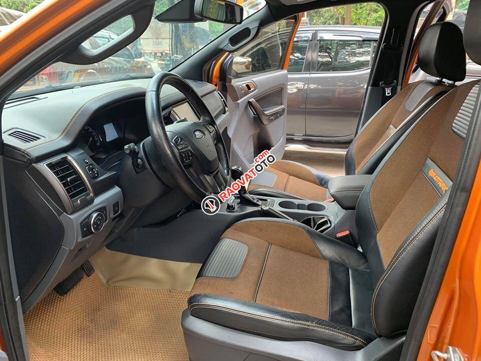 Bán ô tô Ford Ranger Wildtrak đời 2015, màu cam cá tính, nhập khẩu-2