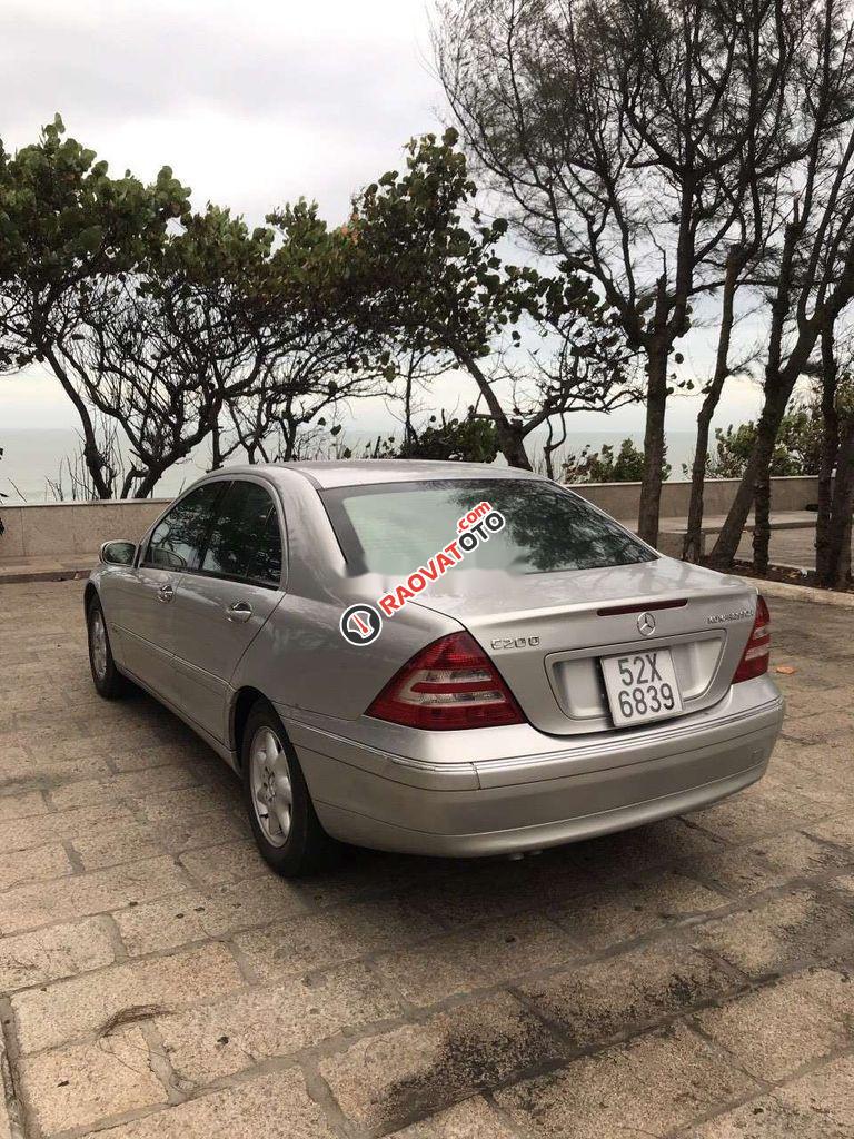 Cần bán xe Mercedes C180K đời 2004, màu bạc, nhập khẩu -4