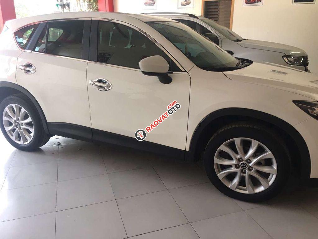 Bán Mazda CX 5 năm sản xuất 2014, màu trắng, giá tốt-5