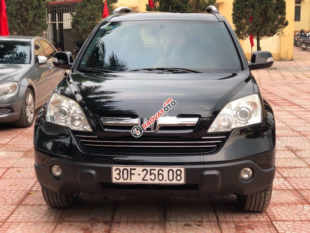 Bán Honda CR V 2.4 AT đời 2009, màu đen, 460tr-0