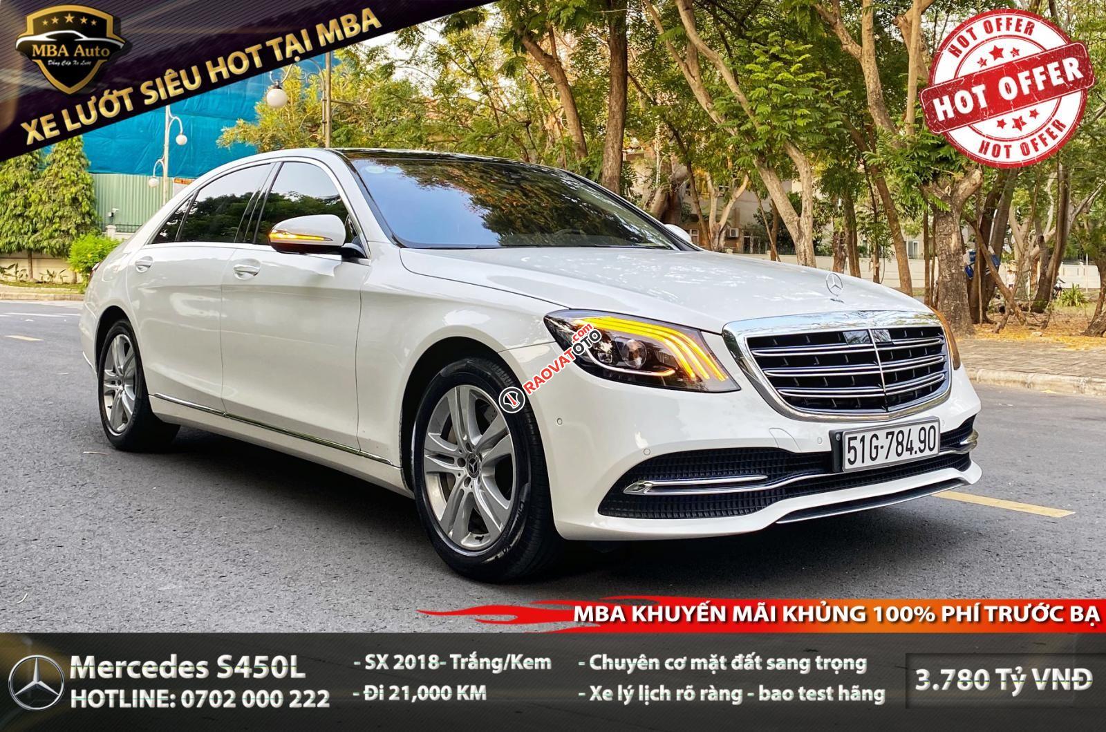 Cần bán nhanh chiếc Mercedes-Benz S450L, sản xuất 2018, giao xe nhanh
-14