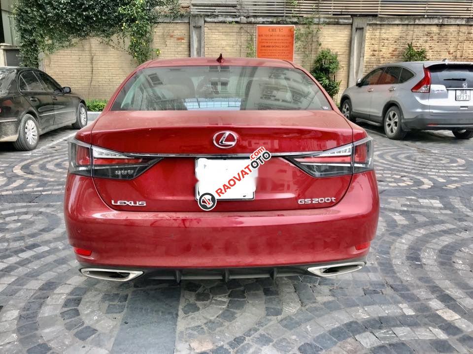 Bán Lexus GS sản xuất năm 2016, màu đỏ, xe nhập-0