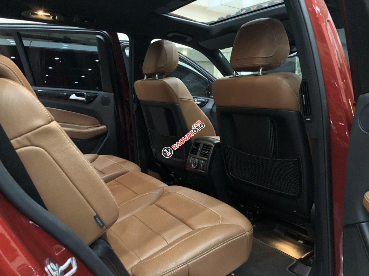 Cần bán xe Mercedes GLS 400 sản xuất 2019, màu đỏ, nhập khẩu-3