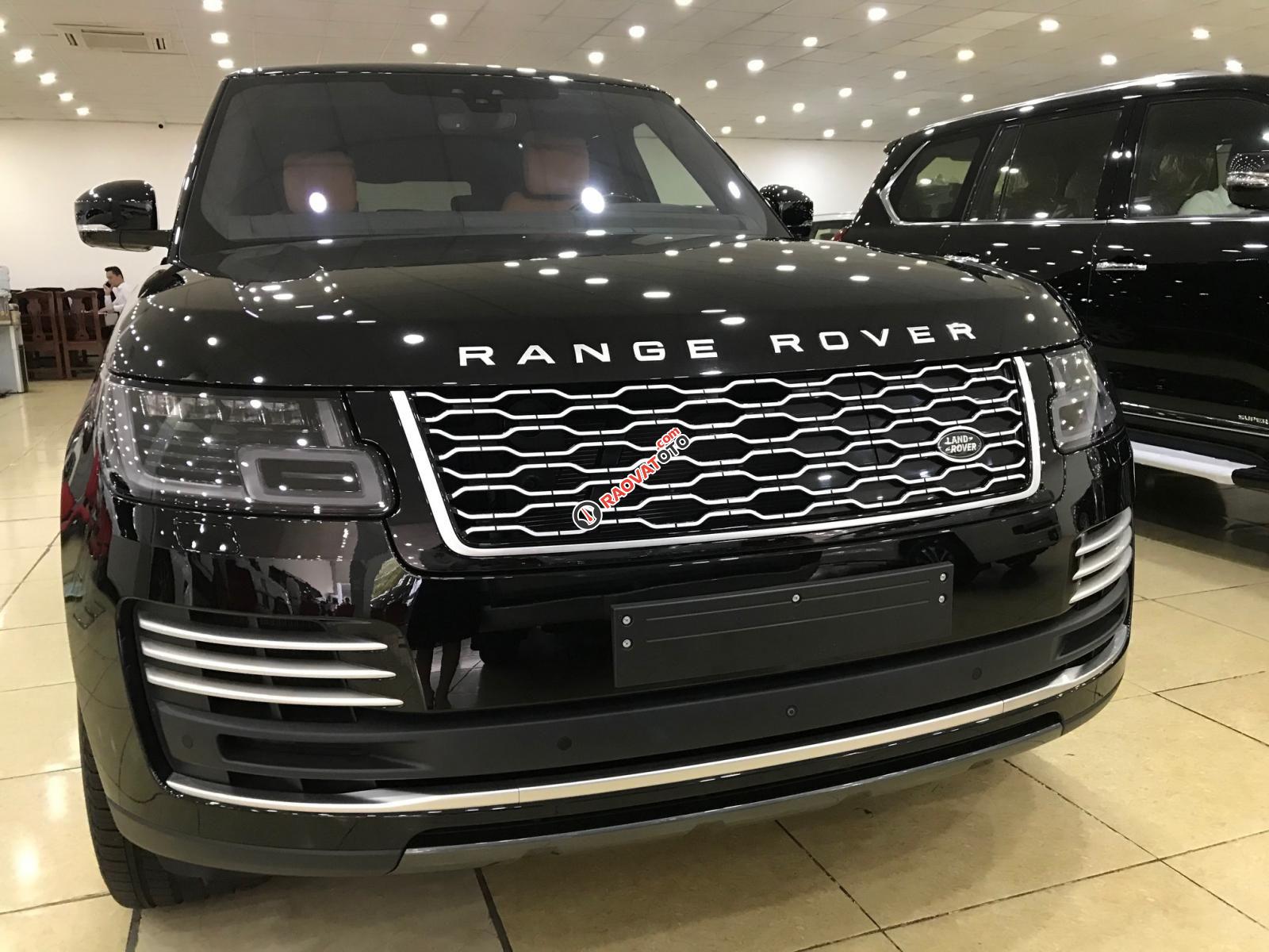Bán lại chiếc LandRover Range Rover Autobiography LWB P400E, sản xuất 2019, màu đen, xe nhập-7