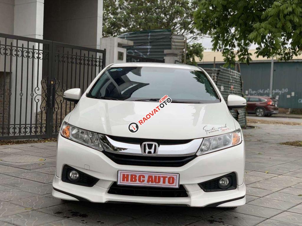 Bán Honda City CVT sản xuất 2016, màu trắng, giá 486tr-0
