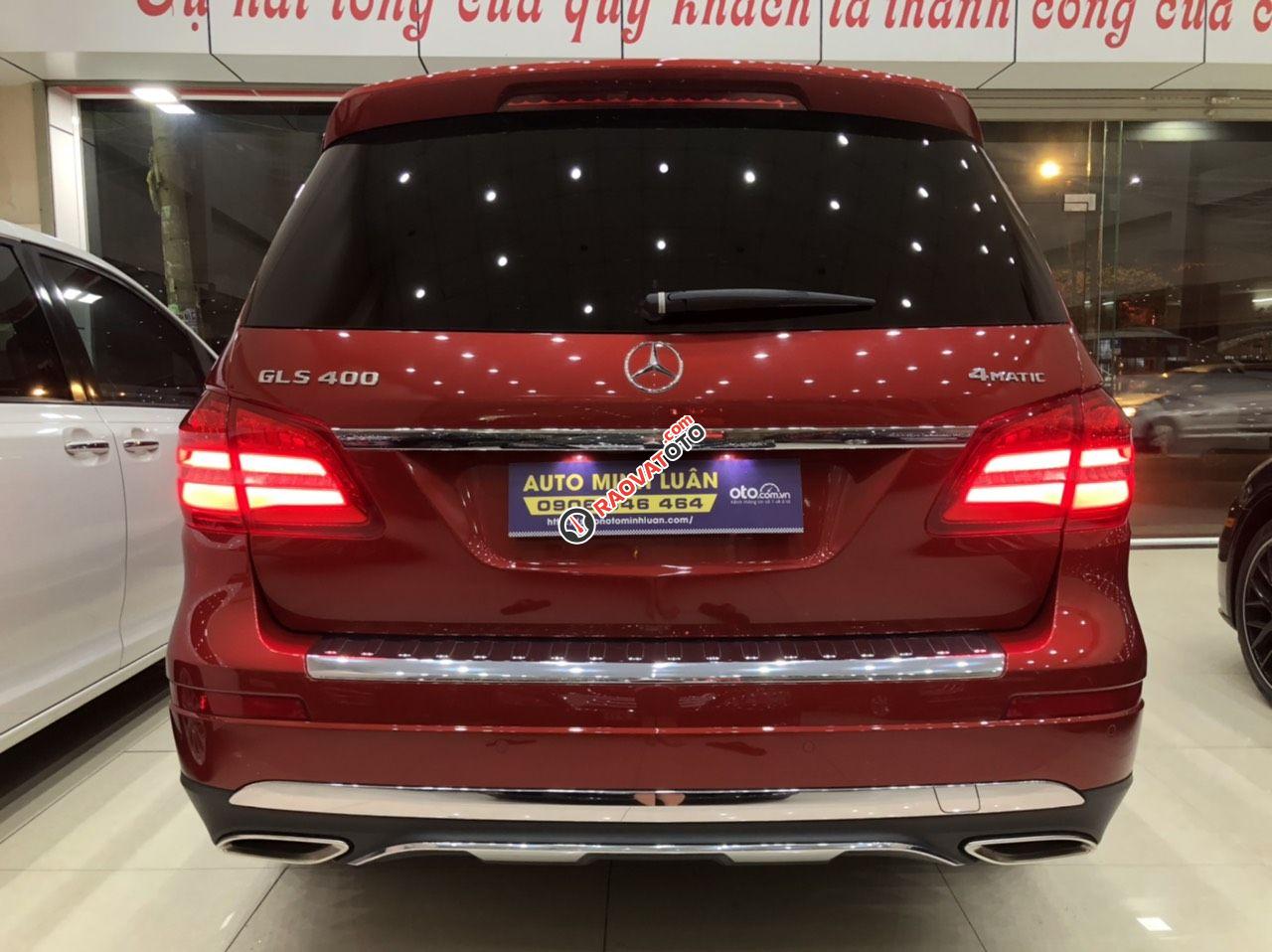 Cần bán xe Mercedes GLS 400 sản xuất 2019, màu đỏ, nhập khẩu-6