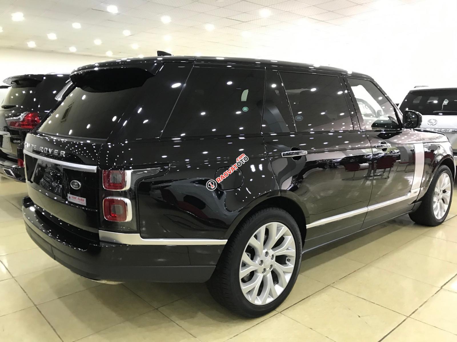 Bán lại chiếc LandRover Range Rover Autobiography LWB P400E, sản xuất 2019, màu đen, xe nhập-2