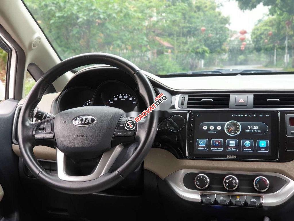 Bán Kia Rio AT đời 2015, màu trắng, nhập khẩu, giá tốt-5