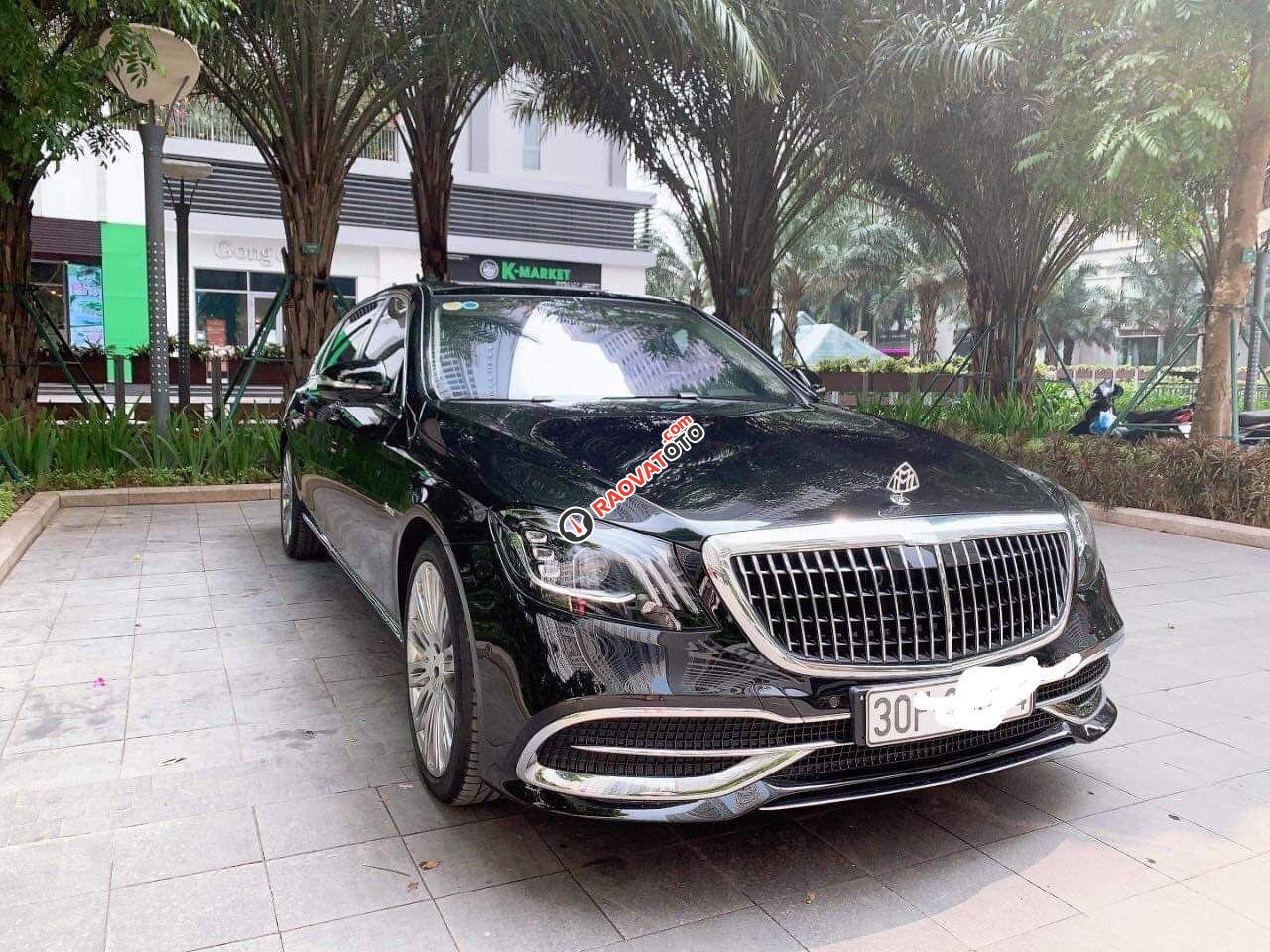 Cần bán chiếc Mercedes-Benz S450 Maybach, sản xuất 2019, màu đen, nhập khẩu-1