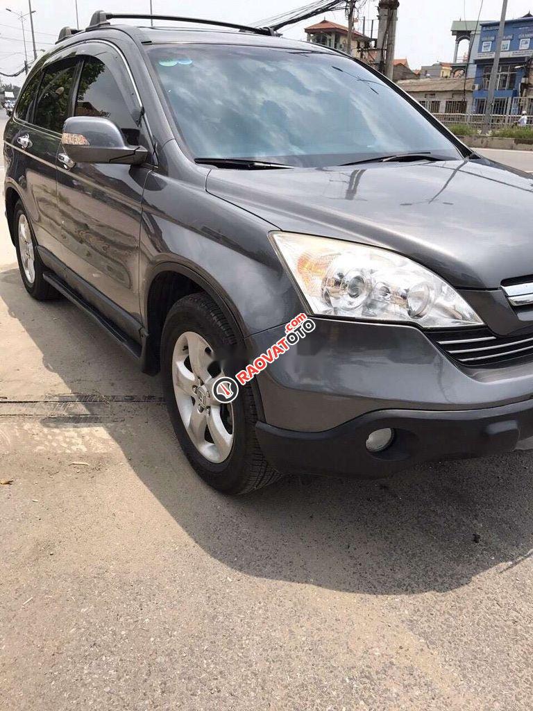 Bán Honda CR V đời 2009, màu xám, 445tr-2