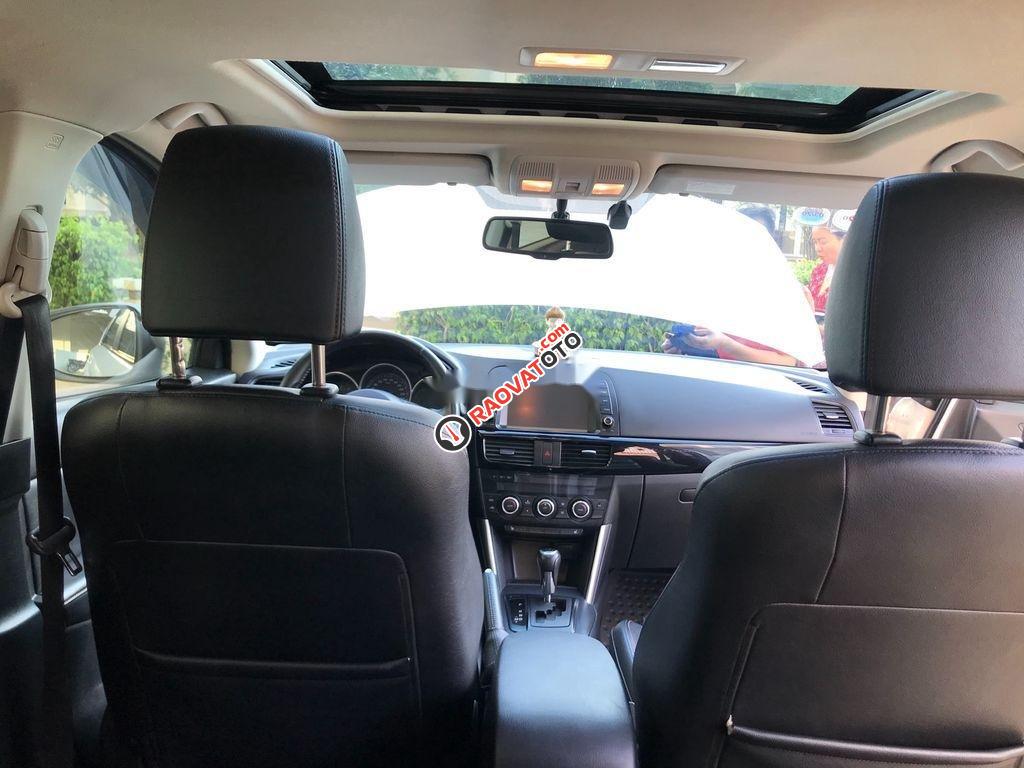 Bán Mazda CX 5 sản xuất 2014, màu trắng, xe gia đình-2