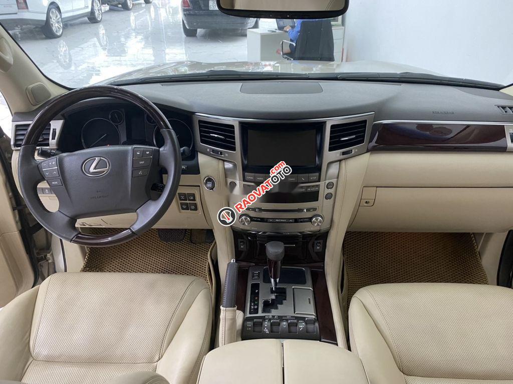 Bán xe Lexus LX đời 2014, màu vàng, nhập khẩu-5