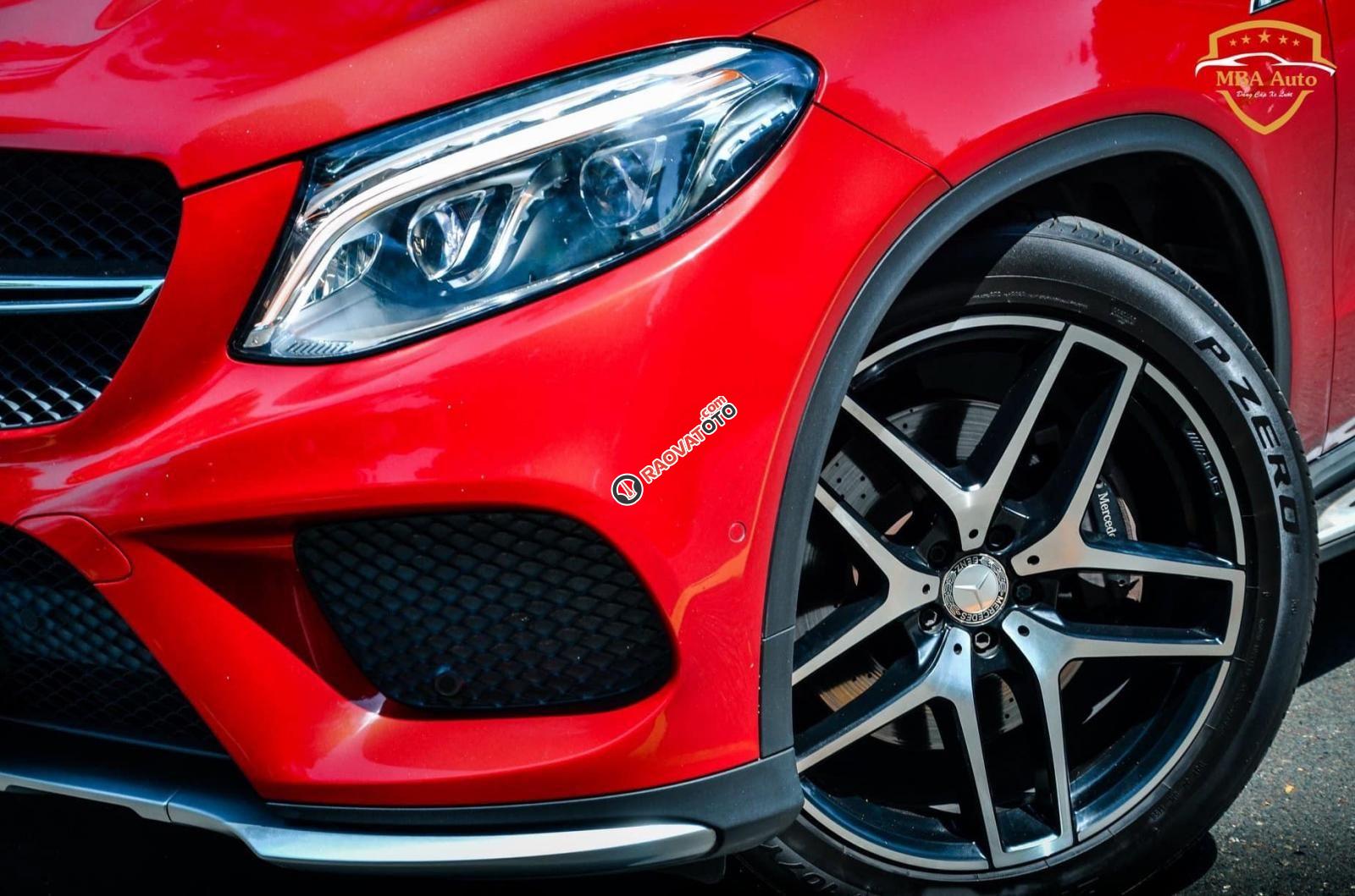 Cần bán lại chiếc Mercedes-Benz GLE 450 4Matic, sản xuất 2016, màu đỏ, xe nhập-8