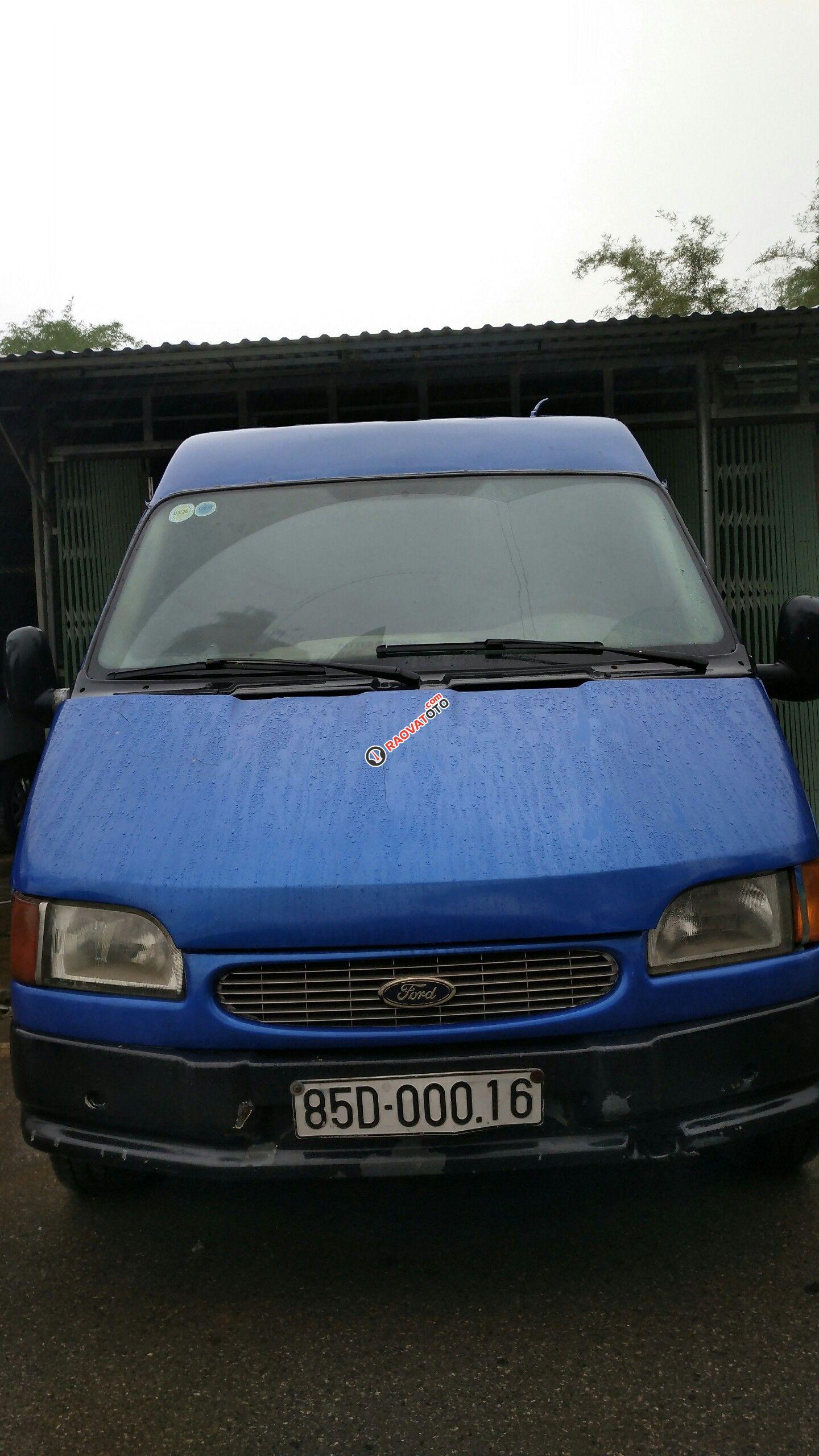 Cần bán lại xe Ford Transit năm sản xuất 2002, màu xanh lam, 6 chỗ ngồi-2