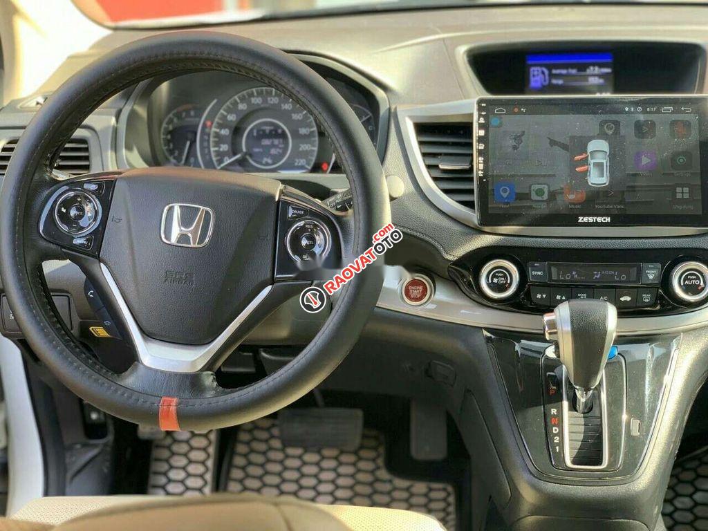 Bán Honda CR V đời 2014, màu trắng xe gia đình-4