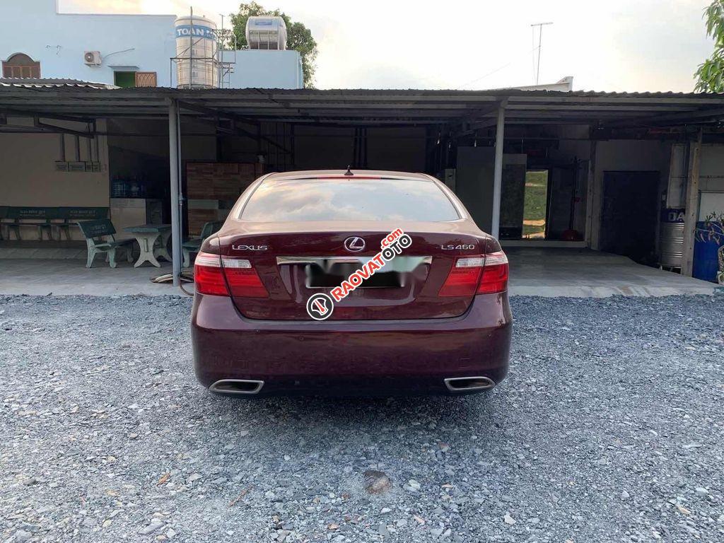 Bán Lexus LS sản xuất 2008, màu đỏ, nhập khẩu-2