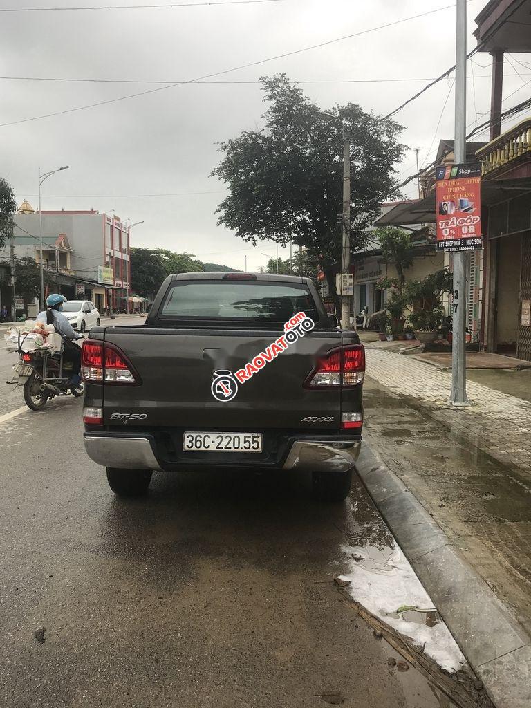 Bán Mazda BT 50 sản xuất năm 2017, màu xám, xe nhập, giá 485tr-2