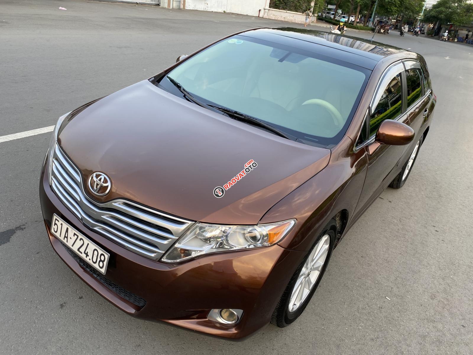Cần bán Toyota Venza 2.7 năm 2010, màu nâu, nhập khẩu-7
