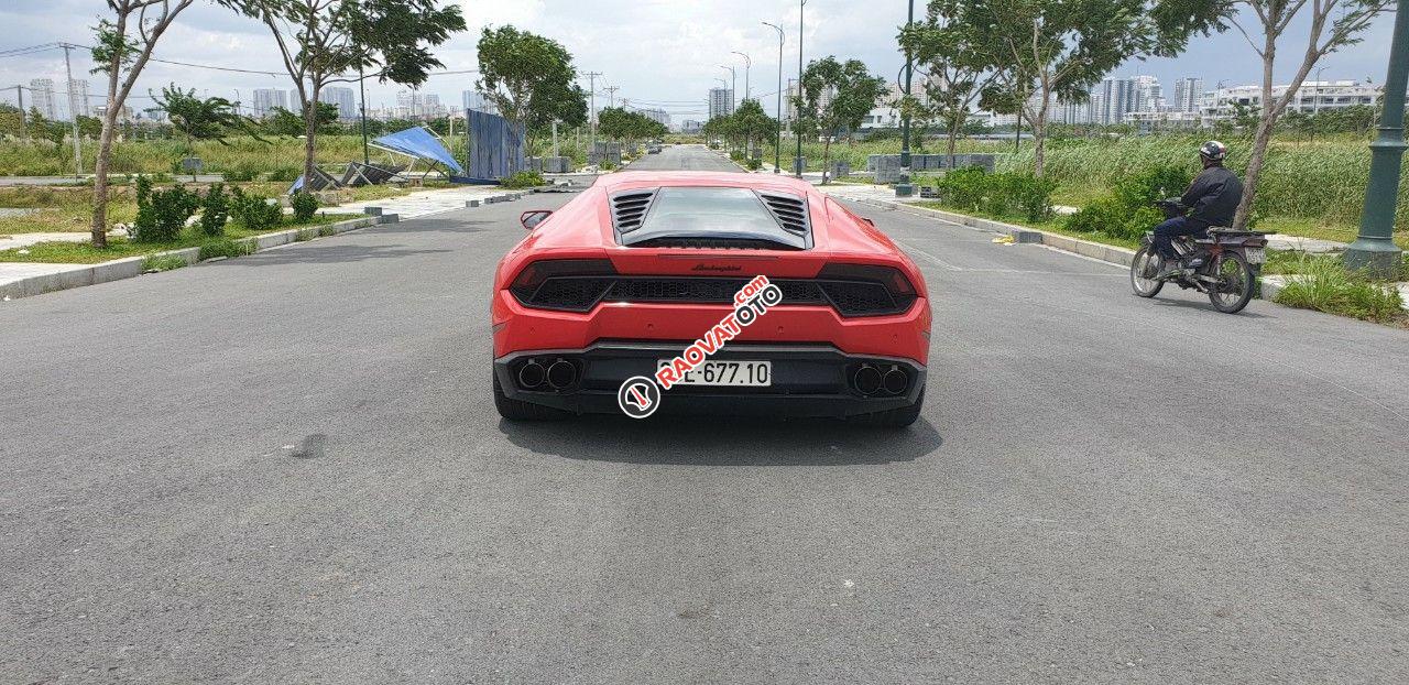 Bán lại chiếc xe siêu sang Lamborghini Huracan LP580 đời 2016, màu đỏ, xe nhập, giá ưu đãi-5