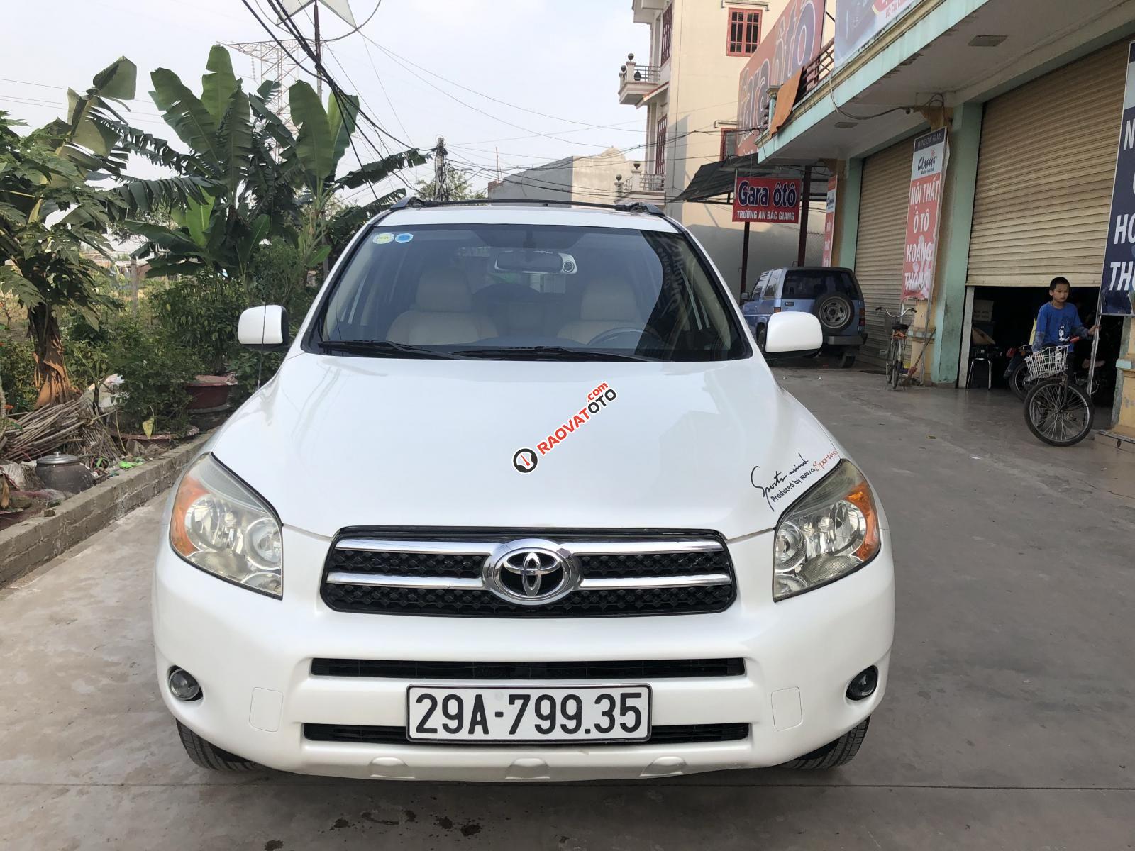 Cần bán Toyota RAV4 Limited 2007, màu trắng, nhập khẩu nguyên chiếc-12