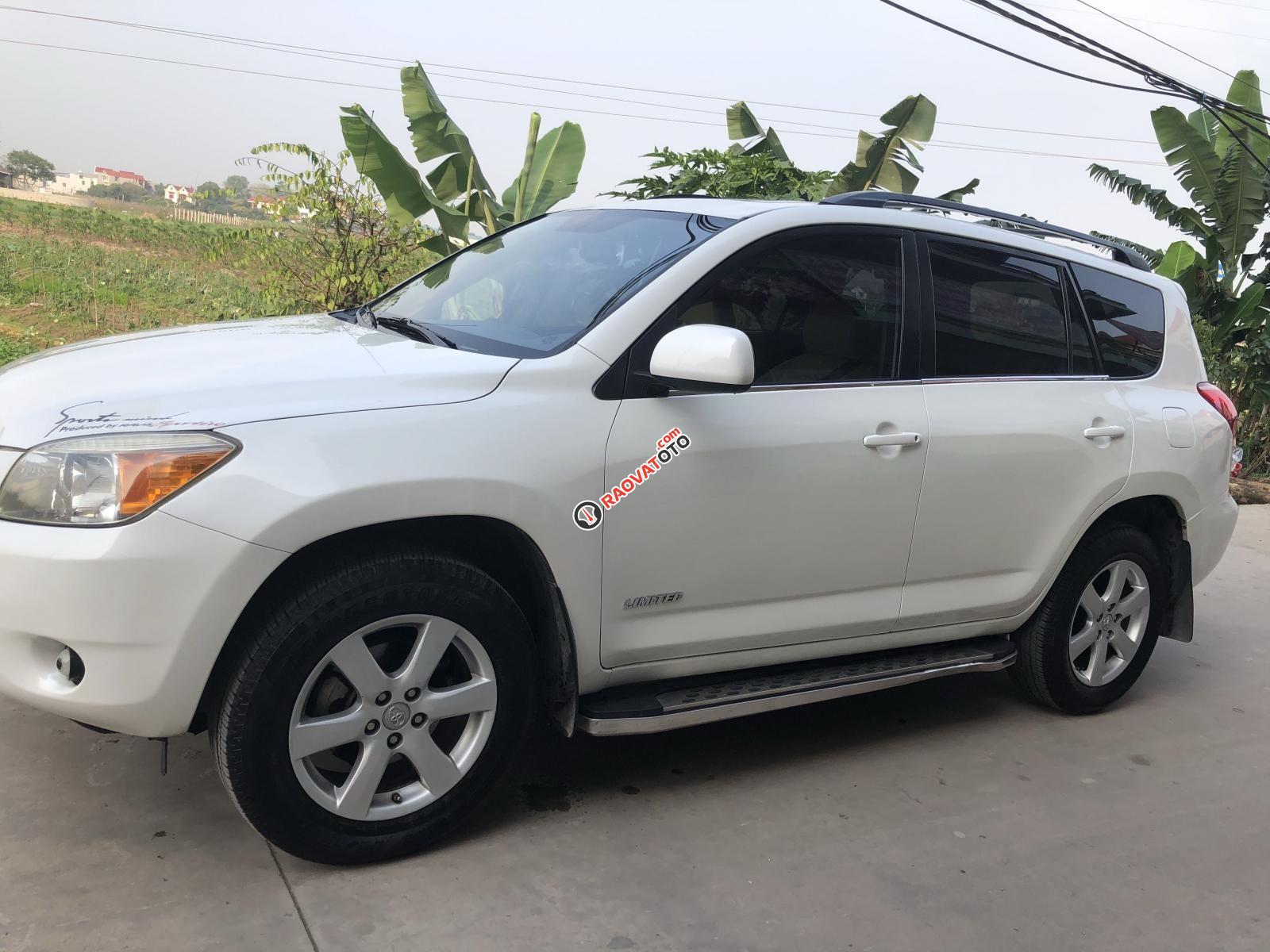 Cần bán Toyota RAV4 Limited 2007, màu trắng, nhập khẩu nguyên chiếc-9