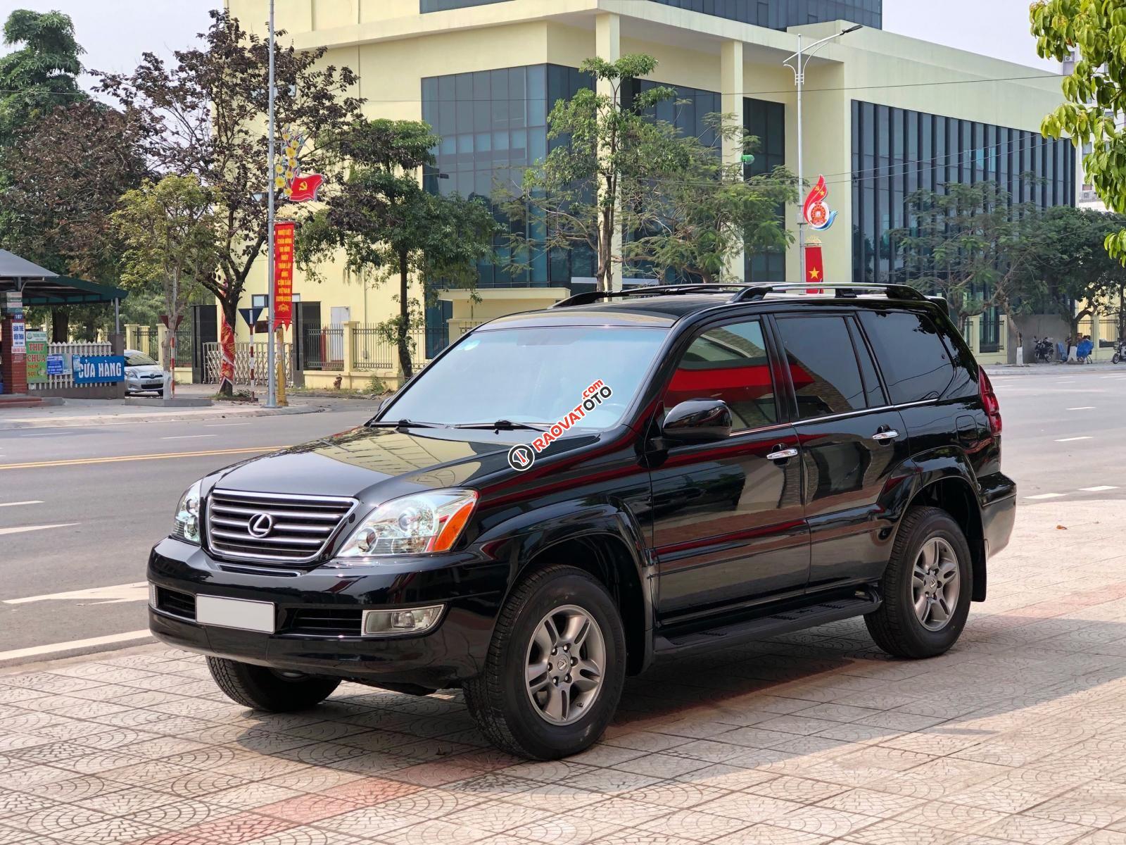 Bán xe Lexus GX470, sản xuất 2009, màu đen, nhập khẩu, giá rẻ-9