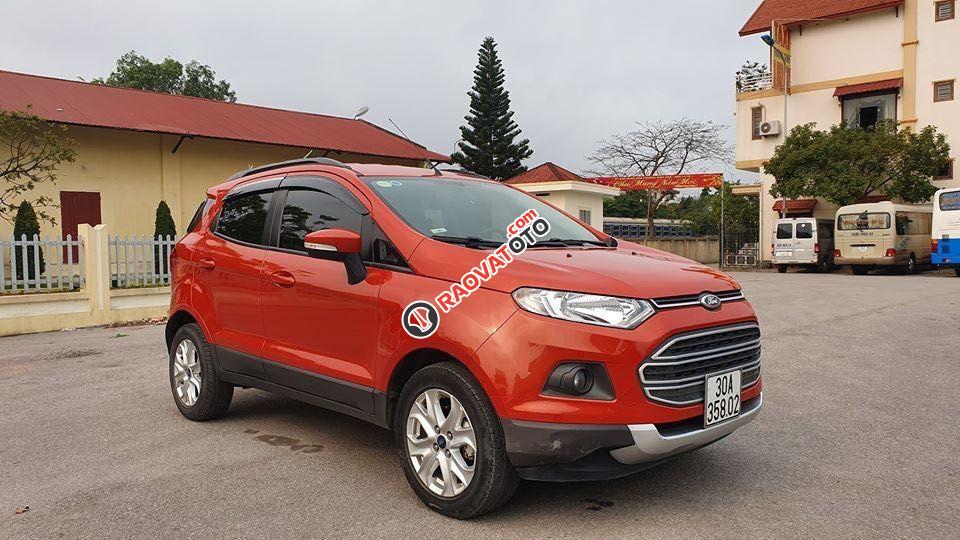 Bán Ford EcoSport Trend sản xuất 2014, màu đỏ, đủ giấy tờ-5