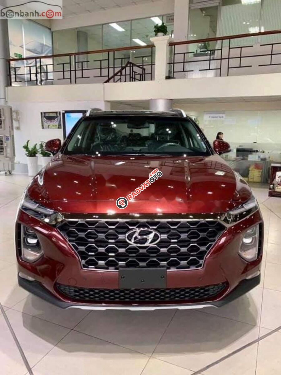 Cần bán Hyundai Santa Fe năm sản xuất 2020, màu đỏ-7
