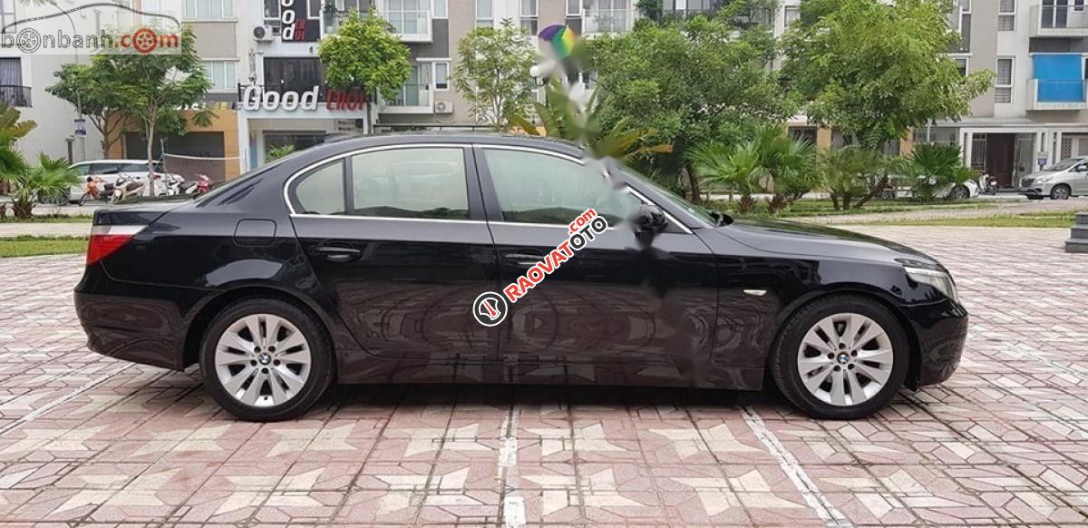 Cần bán BMW 525i đời 2007, màu đen, xe nhập  -2