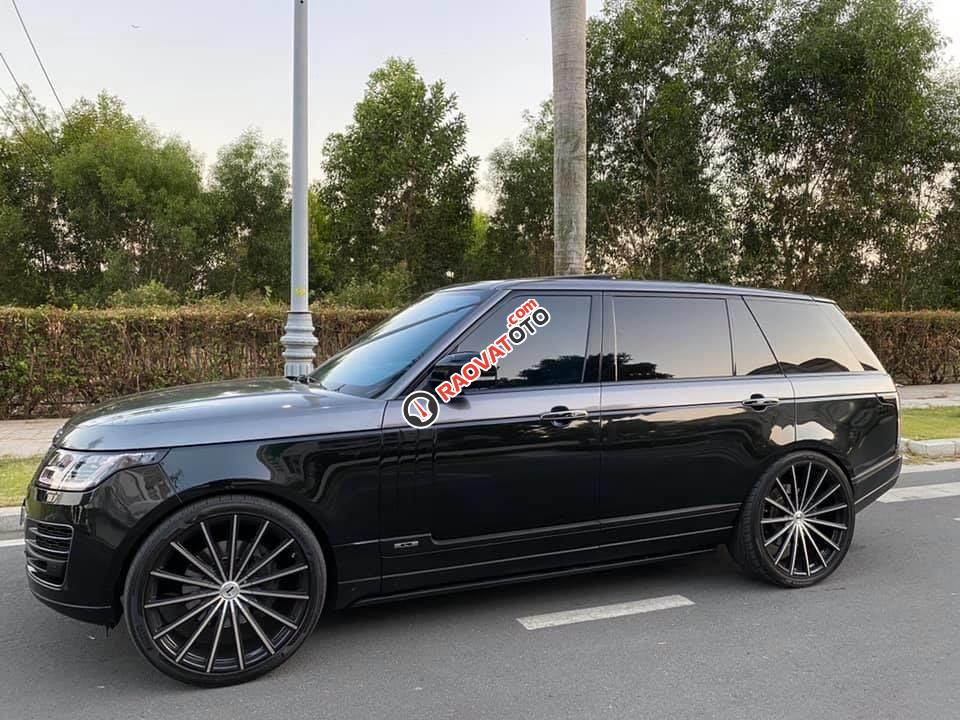 Cần bán lại xe LandRover Range Rover LWB 5.0 đời 2015, màu đen, xe nhập, cực mới-4