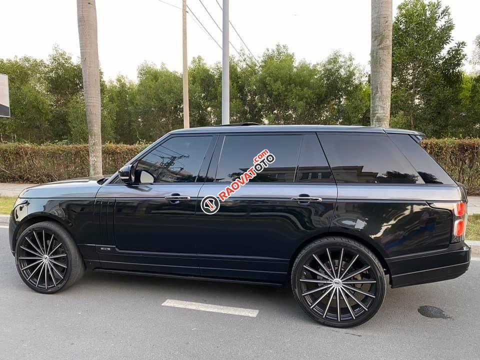 Cần bán lại xe LandRover Range Rover LWB 5.0 đời 2015, màu đen, xe nhập, cực mới-5