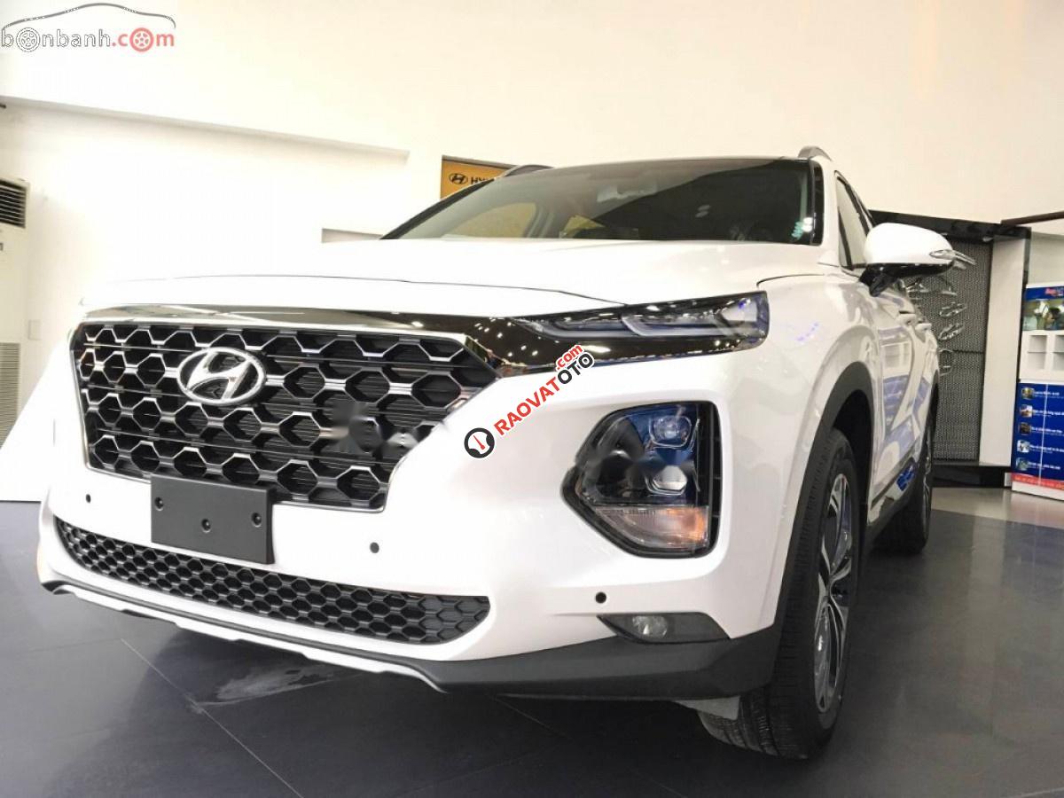 Bán xe Hyundai Santa Fe 2020, màu trắng-6