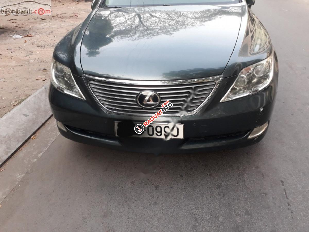 Cần bán xe Lexus LS đời 2007, màu xanh lam, xe nhập-7