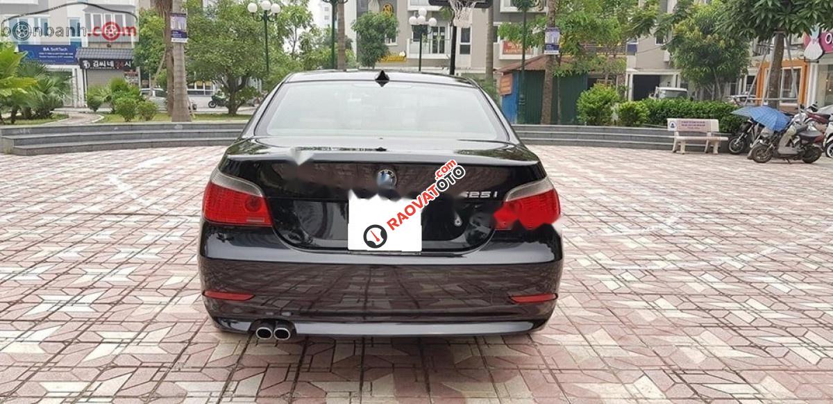 Cần bán BMW 525i đời 2007, màu đen, xe nhập  -4