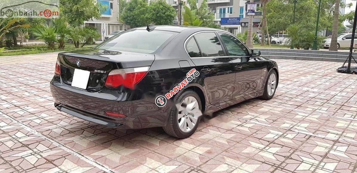 Cần bán BMW 525i đời 2007, màu đen, xe nhập  -1