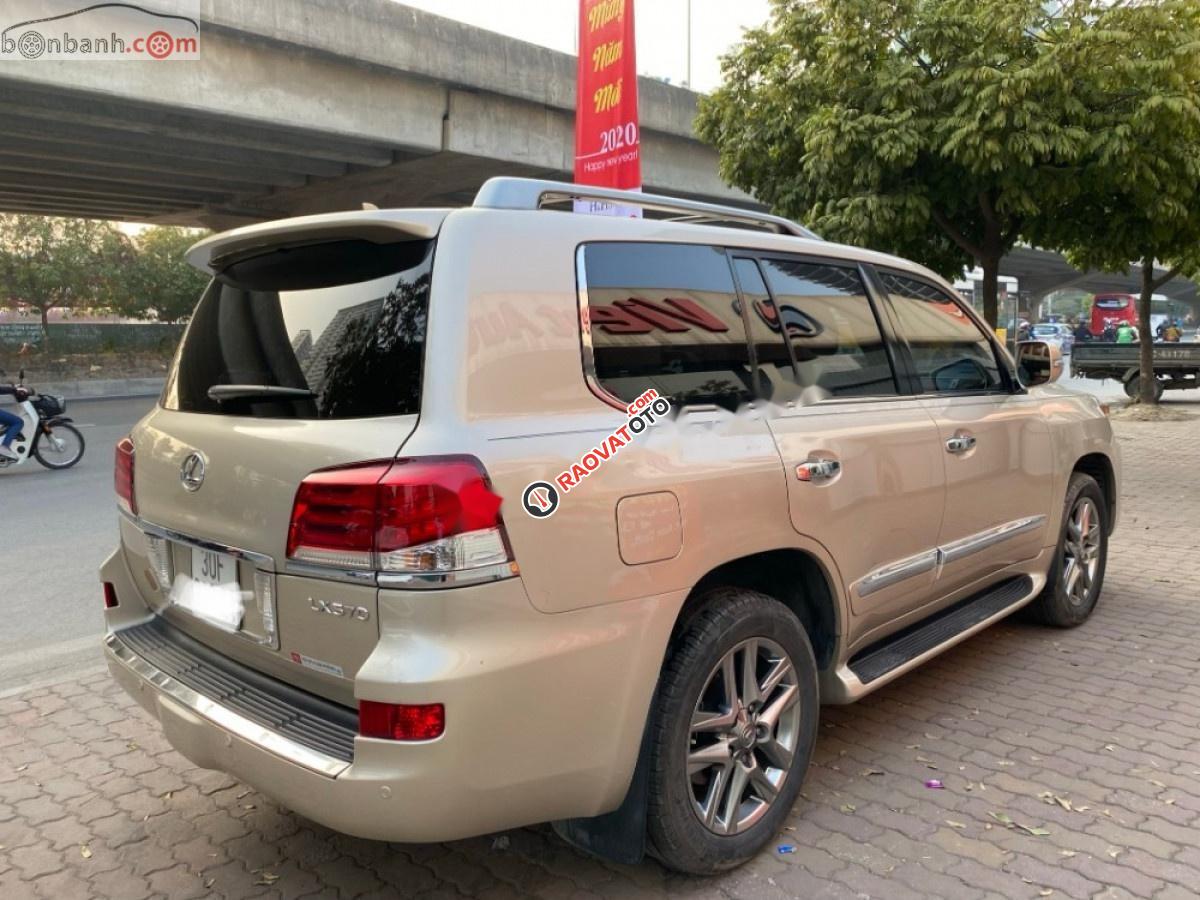 Bán Lexus LX 570 2014, màu vàng, xe nhập -2