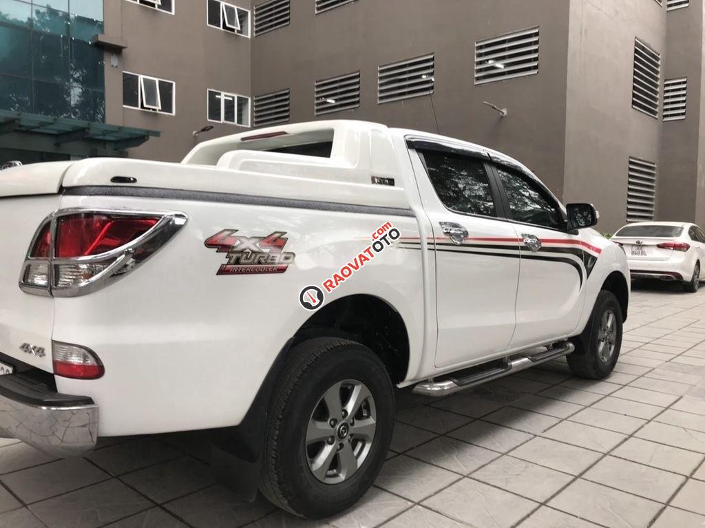 Bán Mazda BT 50 2.2MT sản xuất 2017, màu trắng, nhập khẩu nguyên chiếc số sàn, giá tốt-5