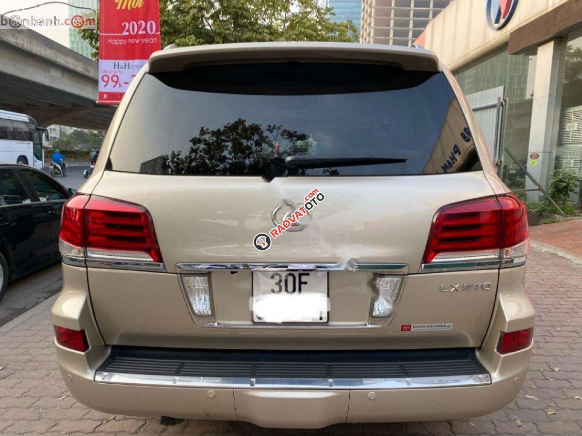 Bán Lexus LX 570 2014, màu vàng, xe nhập -3