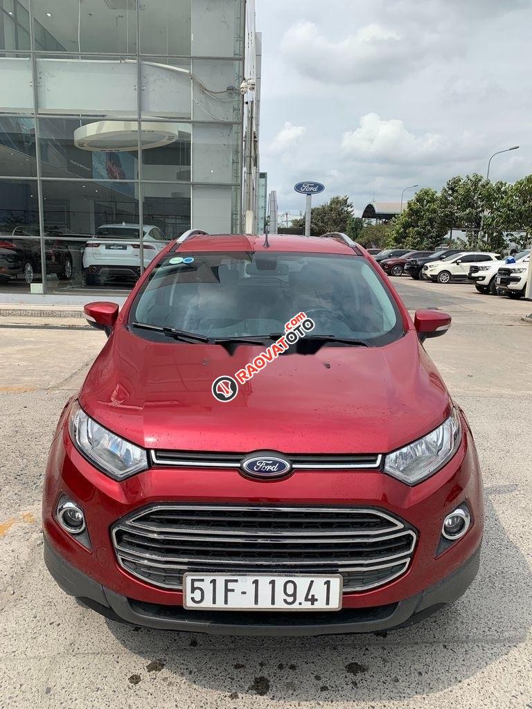 Bán Ford EcoSport 1.5AT năm 2015, màu đỏ-0