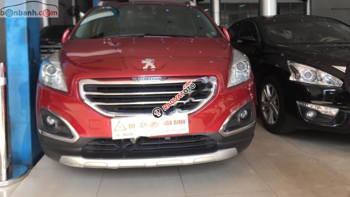 Bán Peugeot 3008 1.6 AT đời 2016, màu đỏ, số tự động -1
