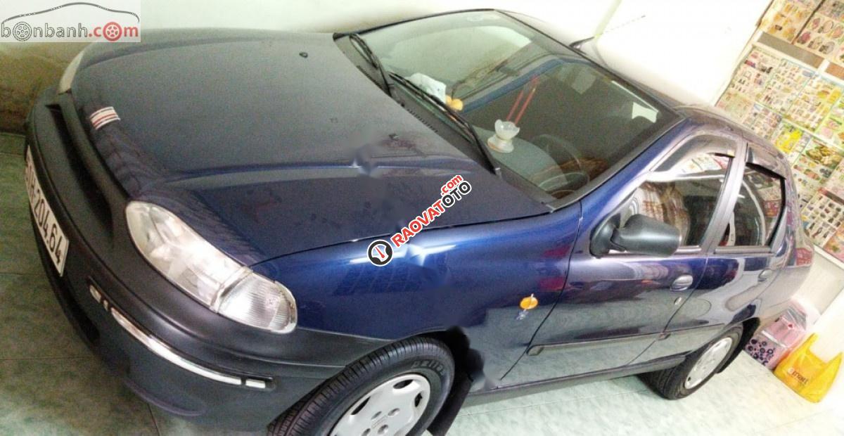 Bán Fiat Siena ED 1.3 đời 2001, màu xanh lam, xe còn mới-0