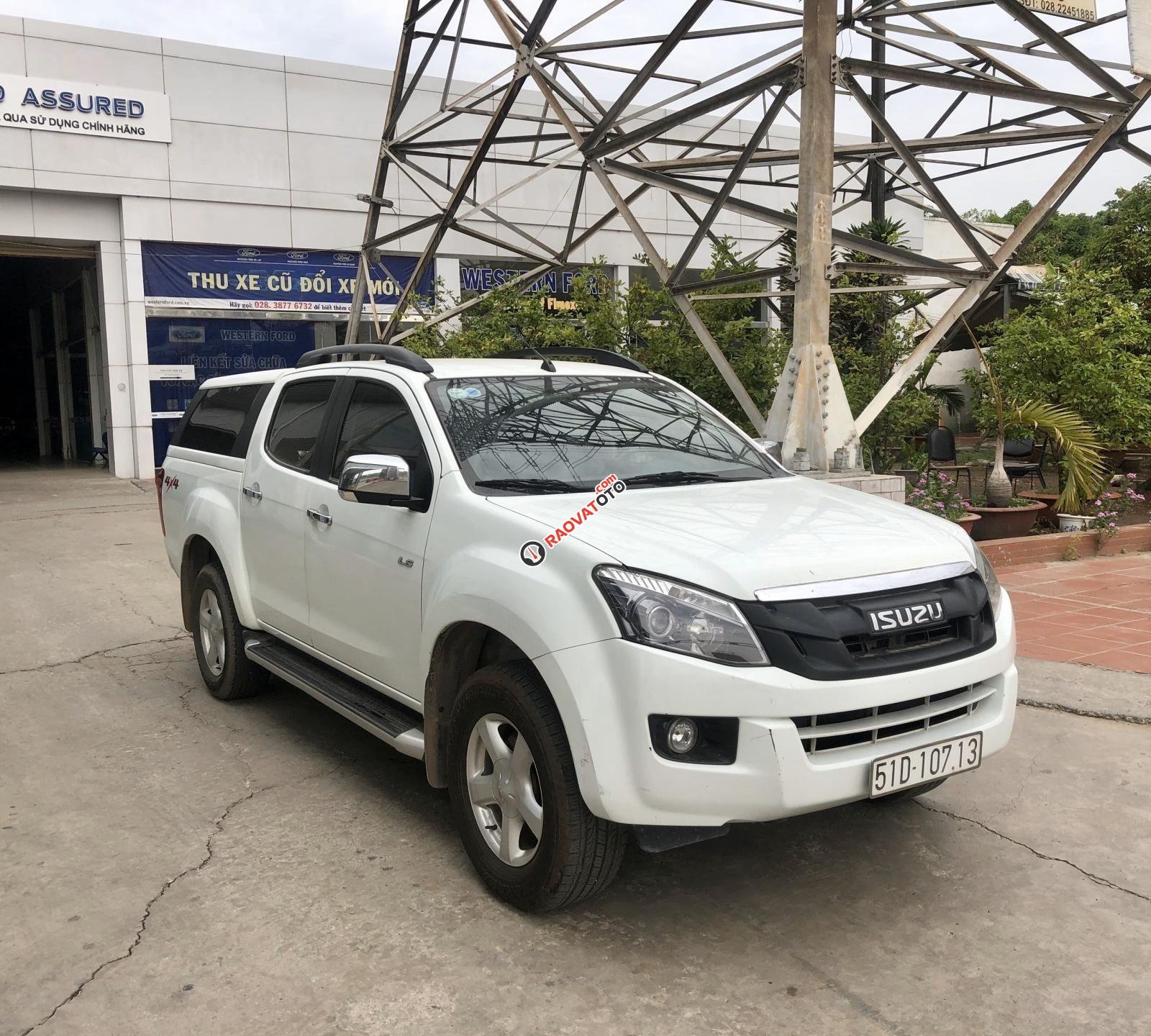 Bán xe Isuzu Dmax năm sản xuất 2016, màu trắng, nhập khẩu giá cạnh tranh-0