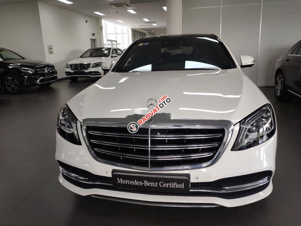 Bán Mercedes S class năm sản xuất 2019, màu trắng-2