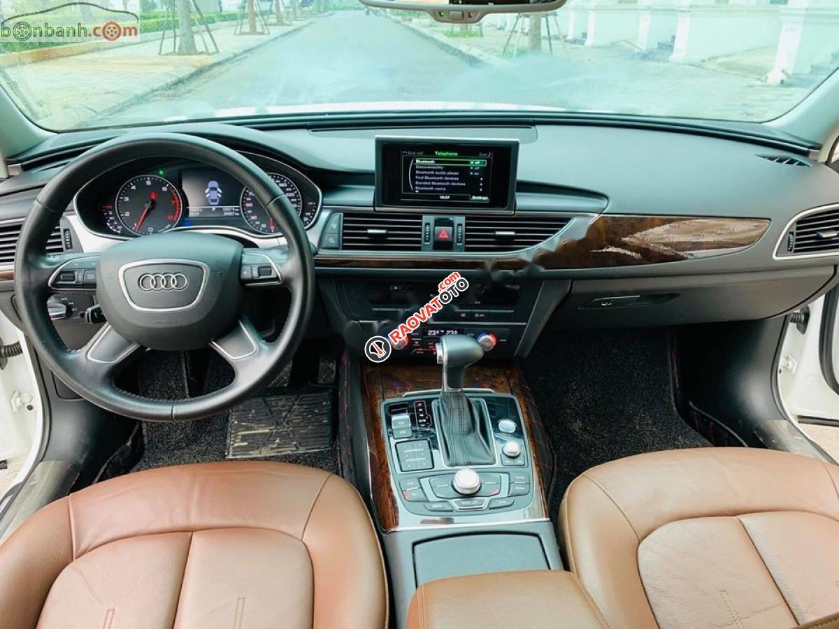 Cần bán xe Audi A6 2.0 TFSI năm sản xuất 2014, màu trắng, nhập khẩu nguyên chiếc-1